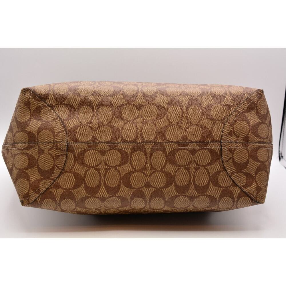 Coach Signature Halloween City Tote In Signature Canvas Pumpkin Ghost RARE - Picture 9 of 11
